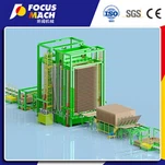 Prensa de madera contrachapada en caliente de 1200 toneladas